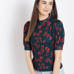 Women Crepe Printed Top