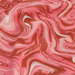 Printed A-line Skirt with Front Slit